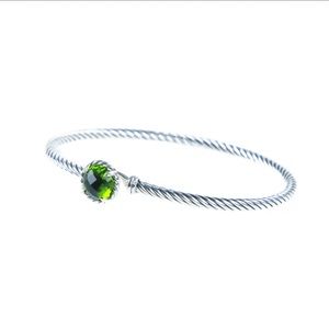 David Yurman Chatelaine Peridot Bracelet